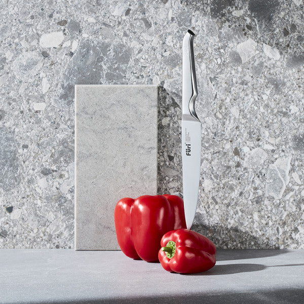 Furi Stone Knife Block Flint Terrazzo Set 6 Piece
