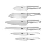 Furi Stone Knife Block Snow Terrazzo Set 7 Piece