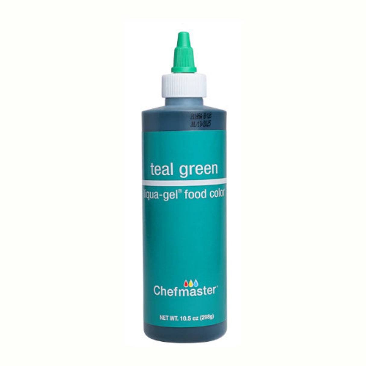 Chefmaster Liquid Colour Teal Green 10.5oz - Cafe Supply
