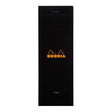 Rhodia Bloc Pad No. 8 Shopping Lined Black - Cafe Supply
