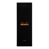 Rhodia Bloc Pad No. 8 Shopping Lined Black - Cafe Supply