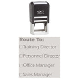 Colop Stamp Printer Q43 Black 43x43mm - Cafe Supply