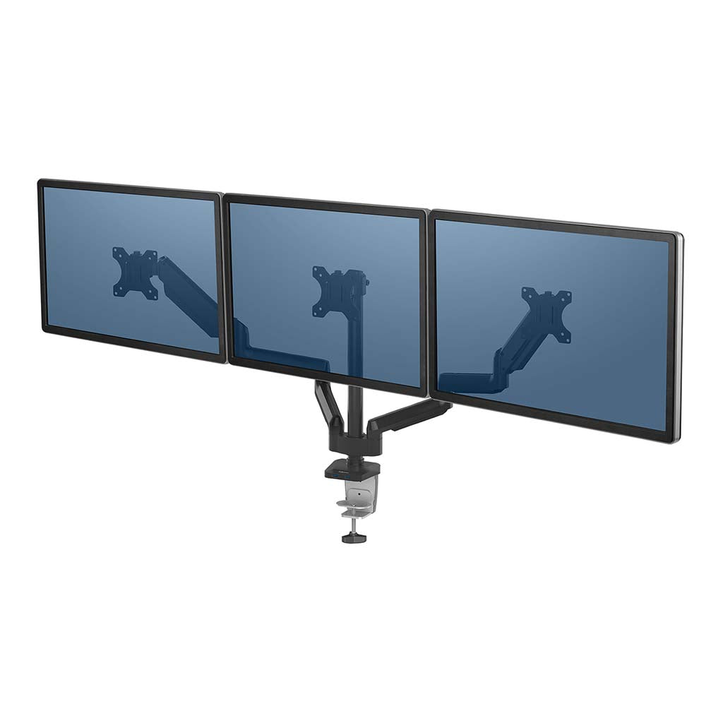 Fellowes Monitor Arm Platinum Triple - Cafe Supply