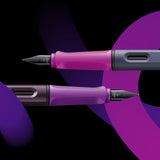 Lamy Safari LE Fountain Pen Violet Blackberry Medium (0D8) - Cafe Supply