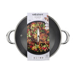 Wiltshire Easycook Blue Non-stick Casserole 28cm with glass lid