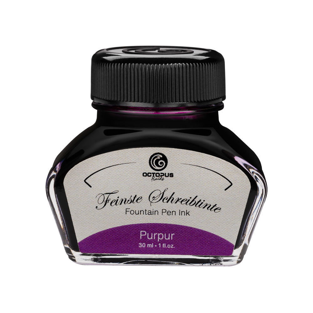 Octopus Fluids Fountain Pen Ink Purple (Purpur) 30ml - Cafe Supply