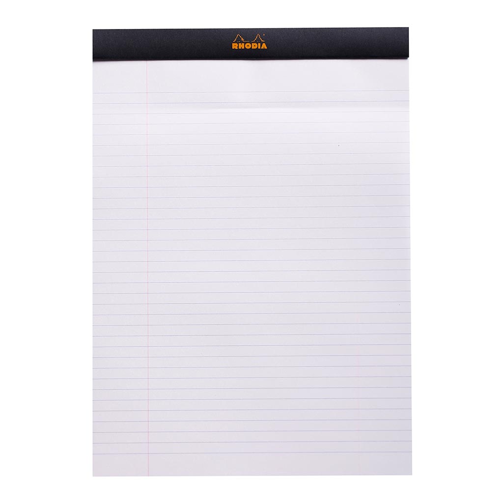 Rhodia Bloc Pad No. 18 A4 Lined Black - Cafe Supply