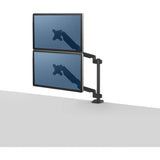 Fellowes Monitor Arm Platinum Dual Stacking - Cafe Supply
