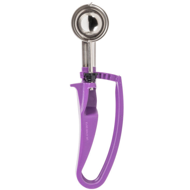 .72-ounce disher with orchid squeeze handle