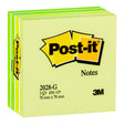 Post-it Notes Memo Cube 2028-G 76x76mm Green 450sh - Cafe Supply