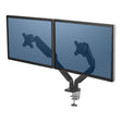 Fellowes Monitor Arm Platinum Dual - Cafe Supply