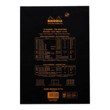 Rhodia Bloc Pad No. 18 A4 Grid Black - Cafe Supply
