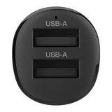 Verbatim Essentials Car Charger Dual Port 3.4A Black - Cafe Supply
