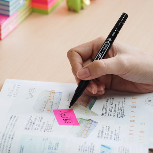 Stick'n Pop Up Flags 45x25mm 50 Sheets Red - Cafe Supply