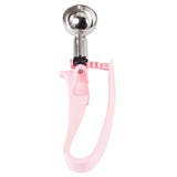 .54-ounce disher with pink squeeze handle