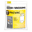 F061 PacVac SuperPro Vacuum Bags (10) - Cafe Supply
