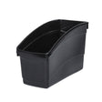 Elizabeth Richards Plastic Book and Storage Tub Black - Cafe Supply