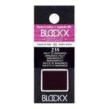 BLOCKX Watercolour Half Pan S3 235 Manganese Violet - Cafe Supply