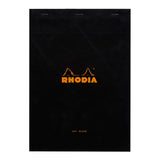 Rhodia Bloc Pad No. 18 A4 Blank Black - Cafe Supply