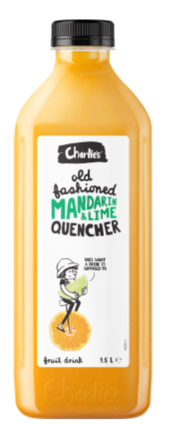 Charlie's Chilled Quench Mango & Lime 1.5l 1.5l - Cafe Supply