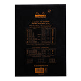 Rhodia Bloc Pad No. 18 A4 Blank Black - Cafe Supply