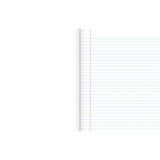 Warwick Exercise Book 1L5 36 Leaf Ruled 7mm Unruled 255x205mm - Cafe Supply