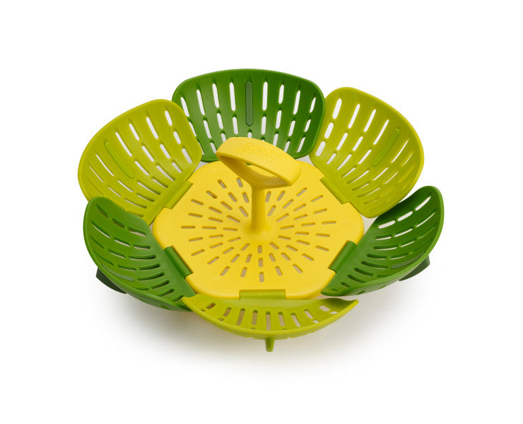 Joseph Joseph Duo Folding Steamer Basket (Green) - Cafe Supply
