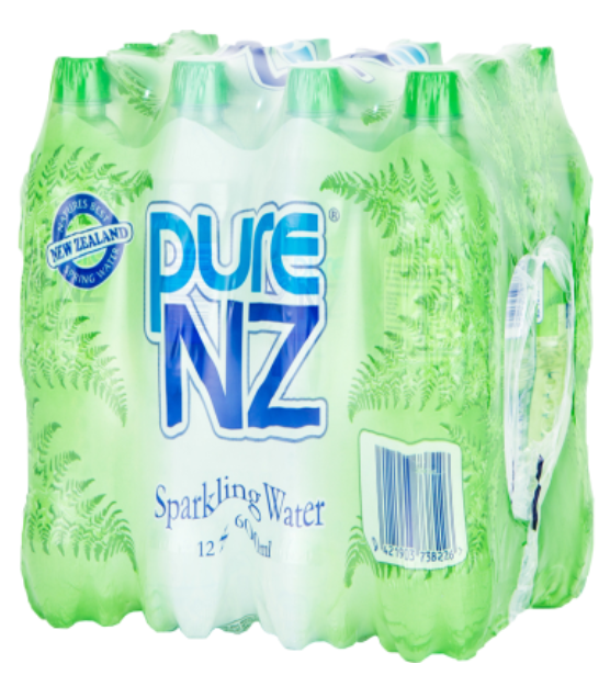 Pure NZ Sparkling Water 12pk - Cafe Supply