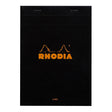 Rhodia Bloc Pad No. 16 A5 Lined Black - Cafe Supply