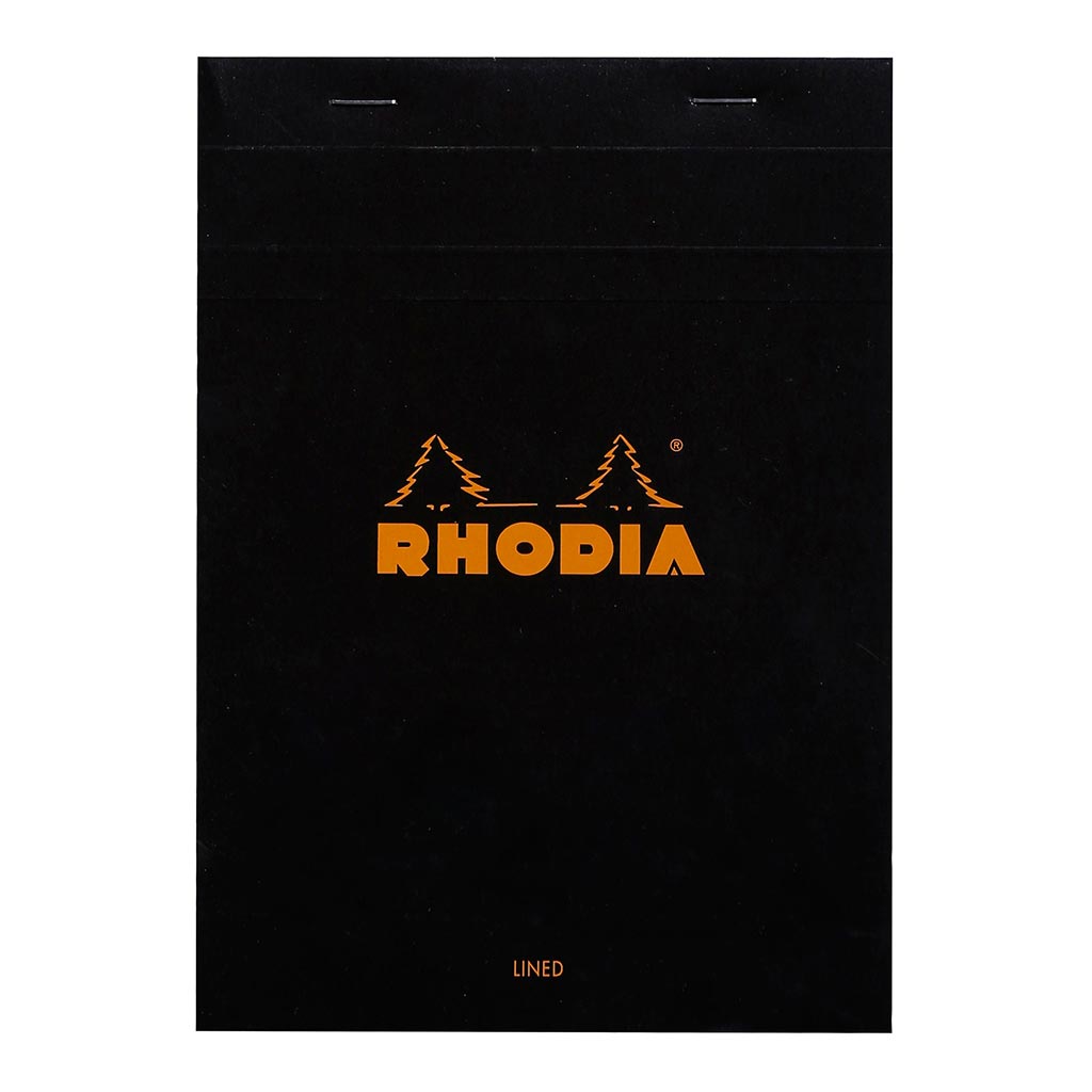Rhodia Bloc Pad No. 16 A5 Lined Black - Cafe Supply