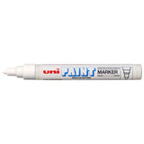 Uni Paint Marker 2.8mm Bullet Tip White PX-20 - Cafe Supply