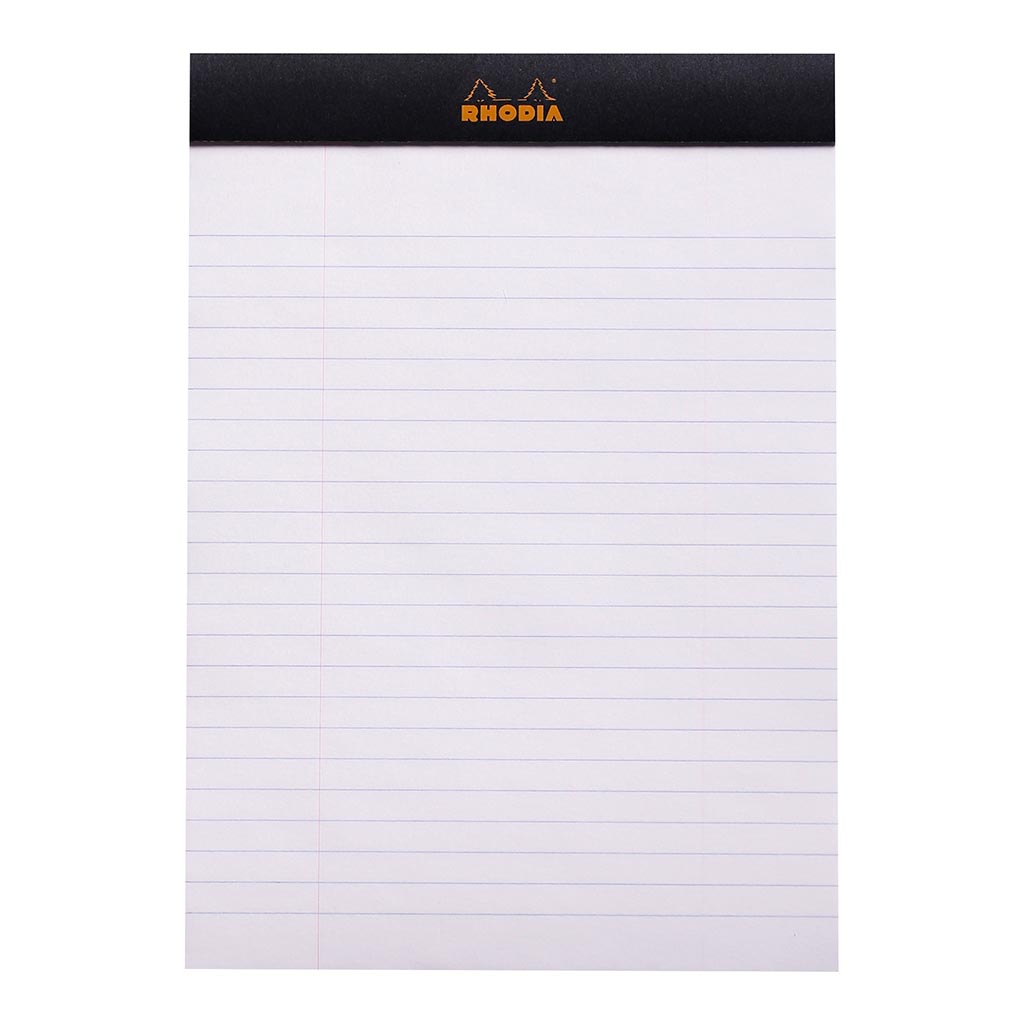 Rhodia Bloc Pad No. 16 A5 Lined Black - Cafe Supply