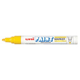 Uni Paint Marker 2.8mm Bullet Tip Yellow PX-20 - Cafe Supply