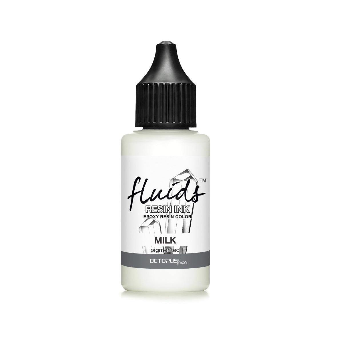 Octopus Fluids Resin Ink Milk White Petri Dish Effect 30ml - Cafe Supply