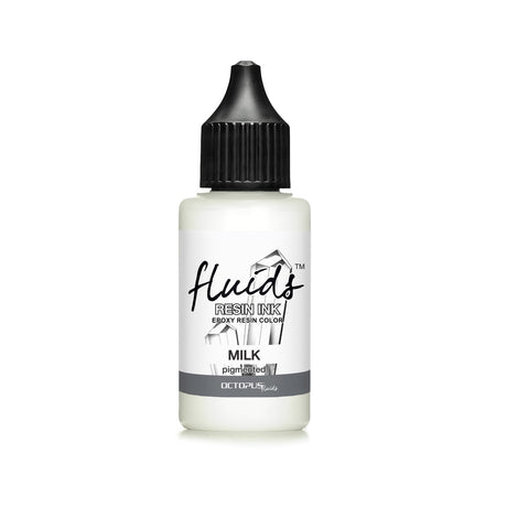 Octopus Fluids Resin Ink Milk White Petri Dish Effect 30ml - Cafe Supply