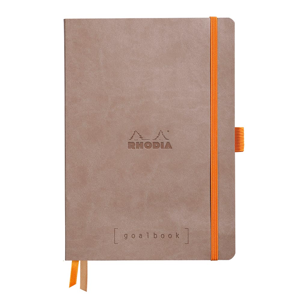 Rhodiarama Goalbook A5 Dotted Taupe - Cafe Supply