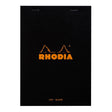 Rhodia Bloc Pad No. 16 A5 Blank Black - Cafe Supply