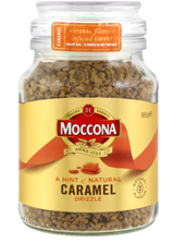 Moccona Caramel Flavour Infused Instant Freeze Dried Coffee Jar 95g - Cafe Supply