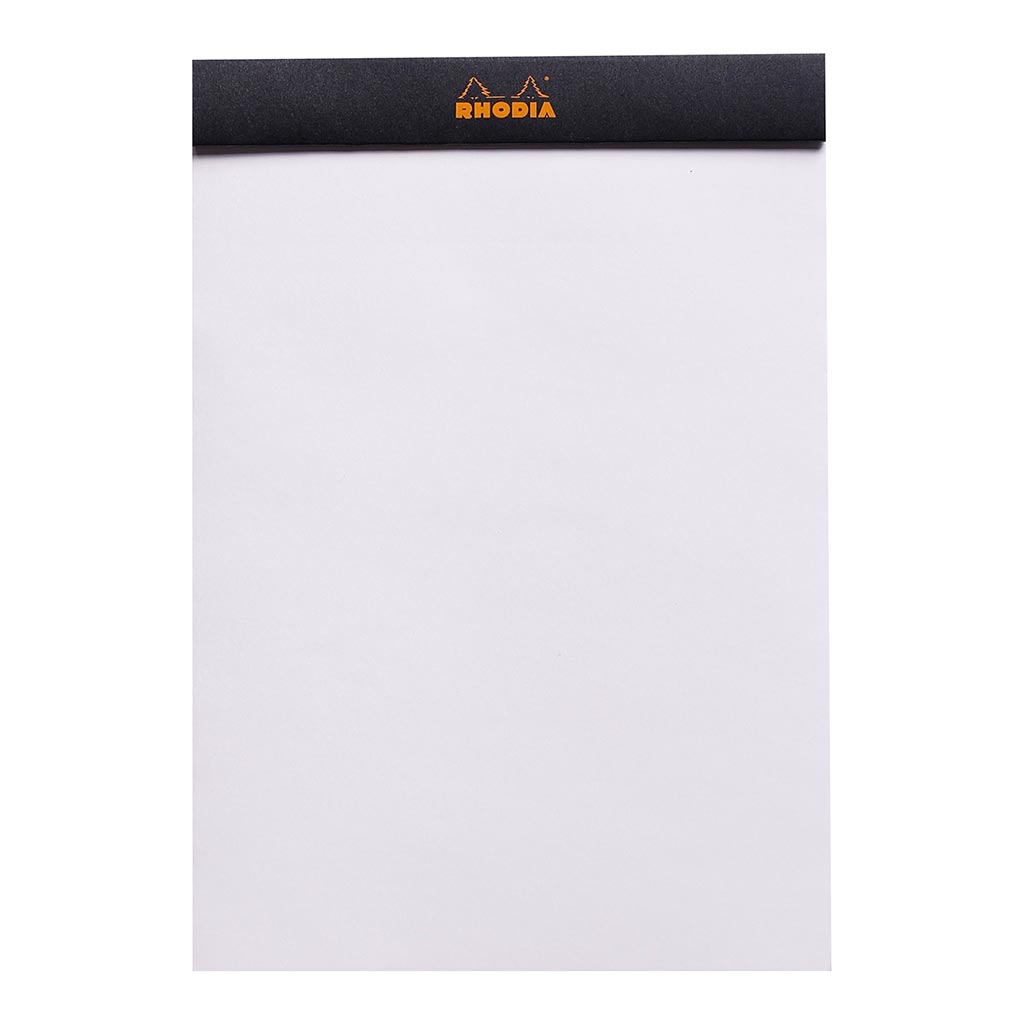 Rhodia Bloc Pad No. 16 A5 Blank Black - Cafe Supply