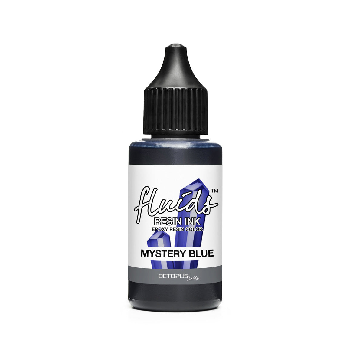 Octopus Fluids Resin Ink Mystery Blue 30ml - Cafe Supply