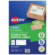 Avery Eco Friendly Address Labels 64x33.8mm 24up 20 Sheets L7159EV - Cafe Supply