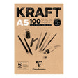 Clairefontaine Kraft Pad A5 100sh - Cafe Supply