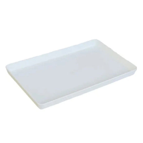 White Plastic Sandwich Tray 275x175x20mm - Cafe Supply