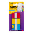 Post-it Tabs 686-RYB 25x38mm Primary, Pack of 3 - Cafe Supply