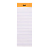 Rhodia Bloc Pad No. 8 Shopping Lined Orange - Cafe Supply