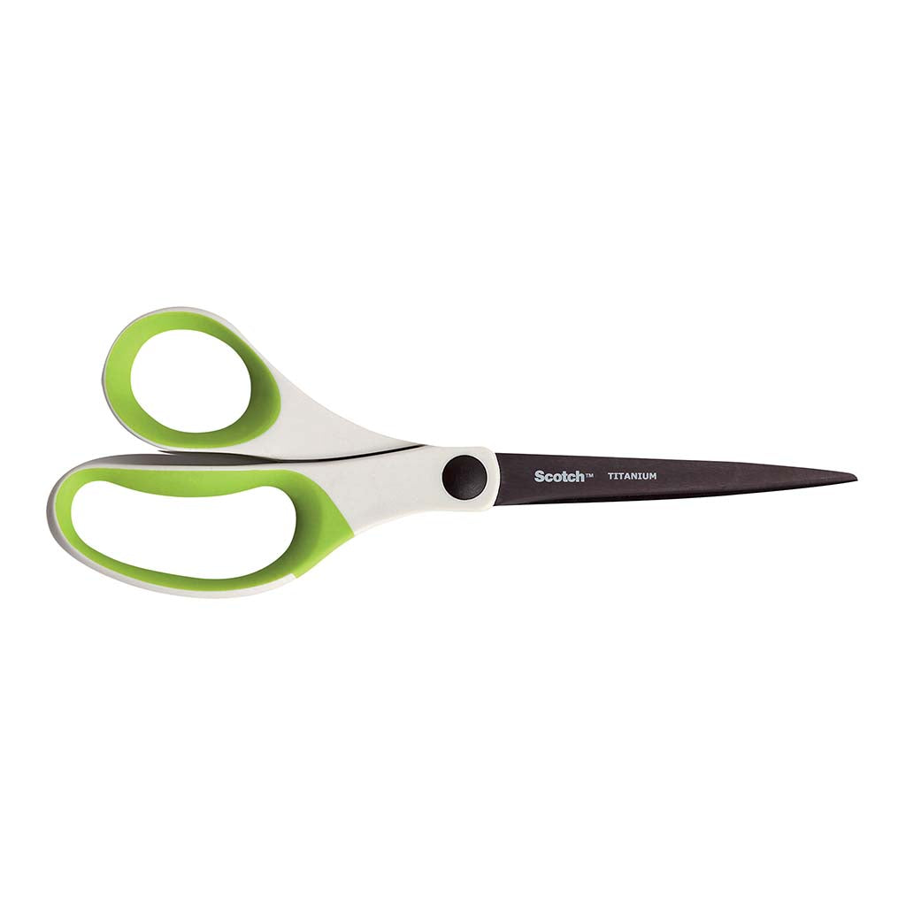 Scotch Precision Ultra Edge Titanium Scissors 1458TU-MIx 8 Inch Assorted - Cafe Supply
