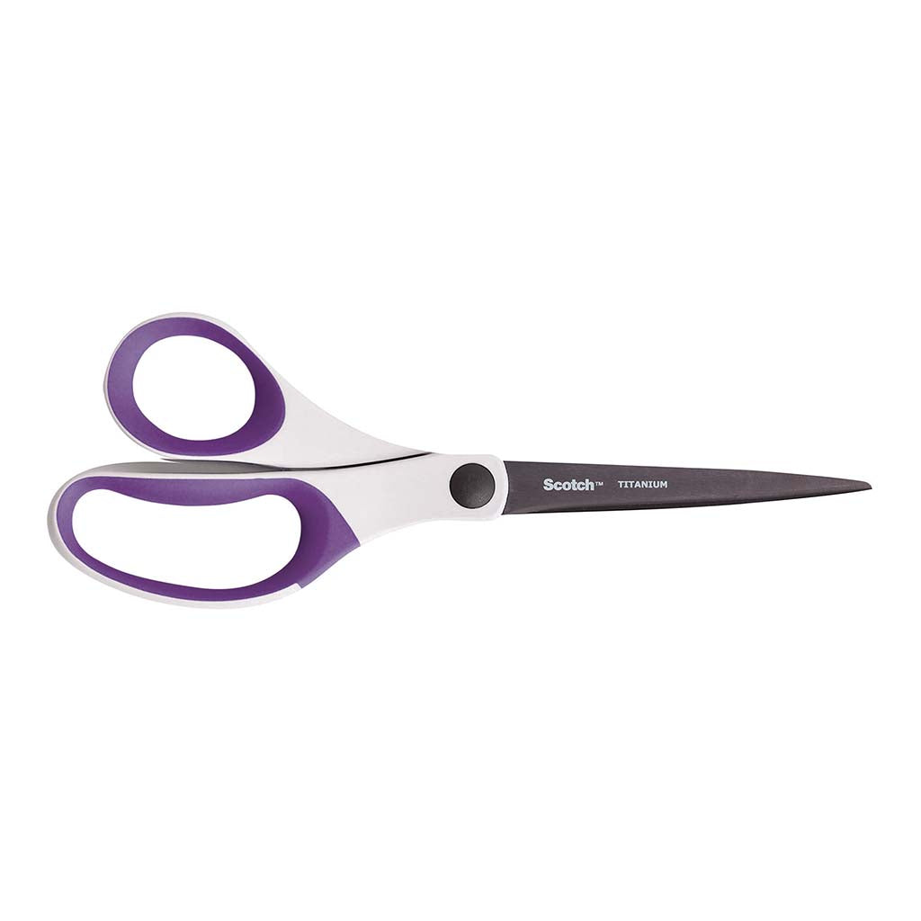 Scotch Precision Ultra Edge Titanium Scissors 1458TU-MIx 8 Inch Assorted - Cafe Supply