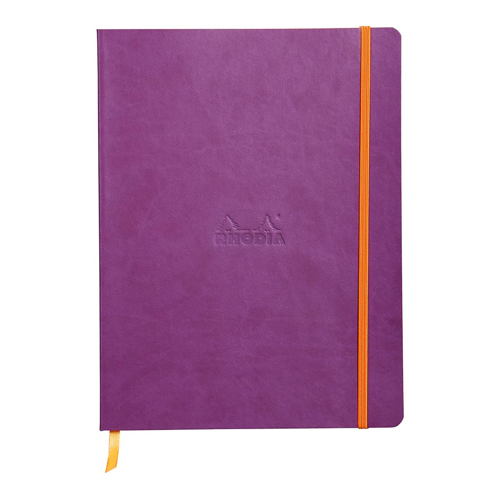 Rhodiarama Softcover Notebook B5 Dotted Purple - Cafe Supply