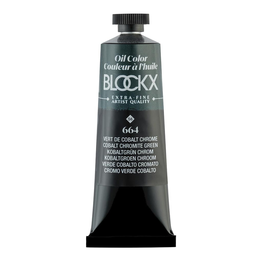 BLOCKX Oil Tube 35ml S6 664 Cobalt Chromite Green - Cafe Supply