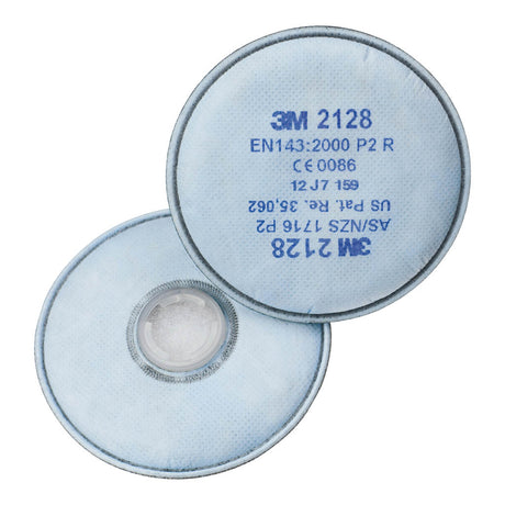 3M Respirator Filter 2128 GP2 Pair INDENT ONLY - Cafe Supply